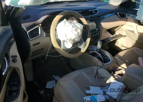 2016 Nissan Rogue S z USA, uszkodzony, nr VIN 5N1AT2MV3GC769190